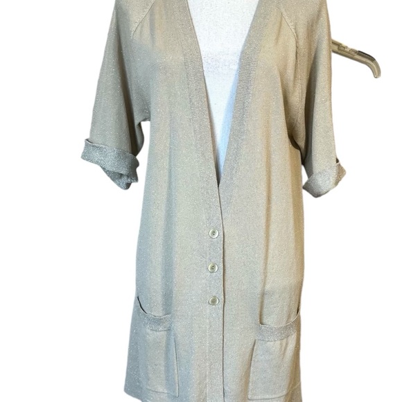 * ❤️ CARDIGAN w/SPARKLE SIZE: 10 - Picture 2 of 11